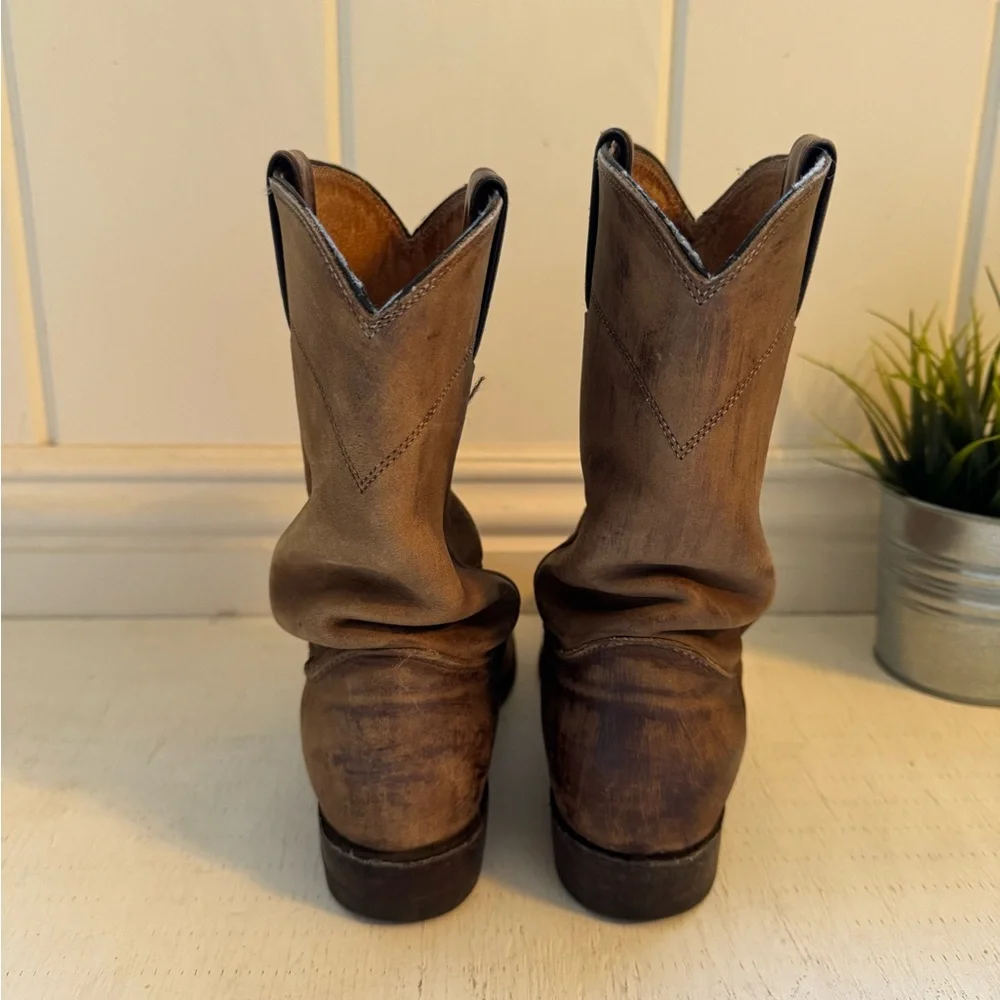 Justin Roper Boots Size 7 Authentic - Picture 6 of 8